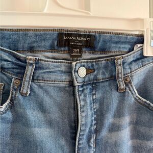 Banana Republic Curvy Skinny Jeans in Light Blue Wash